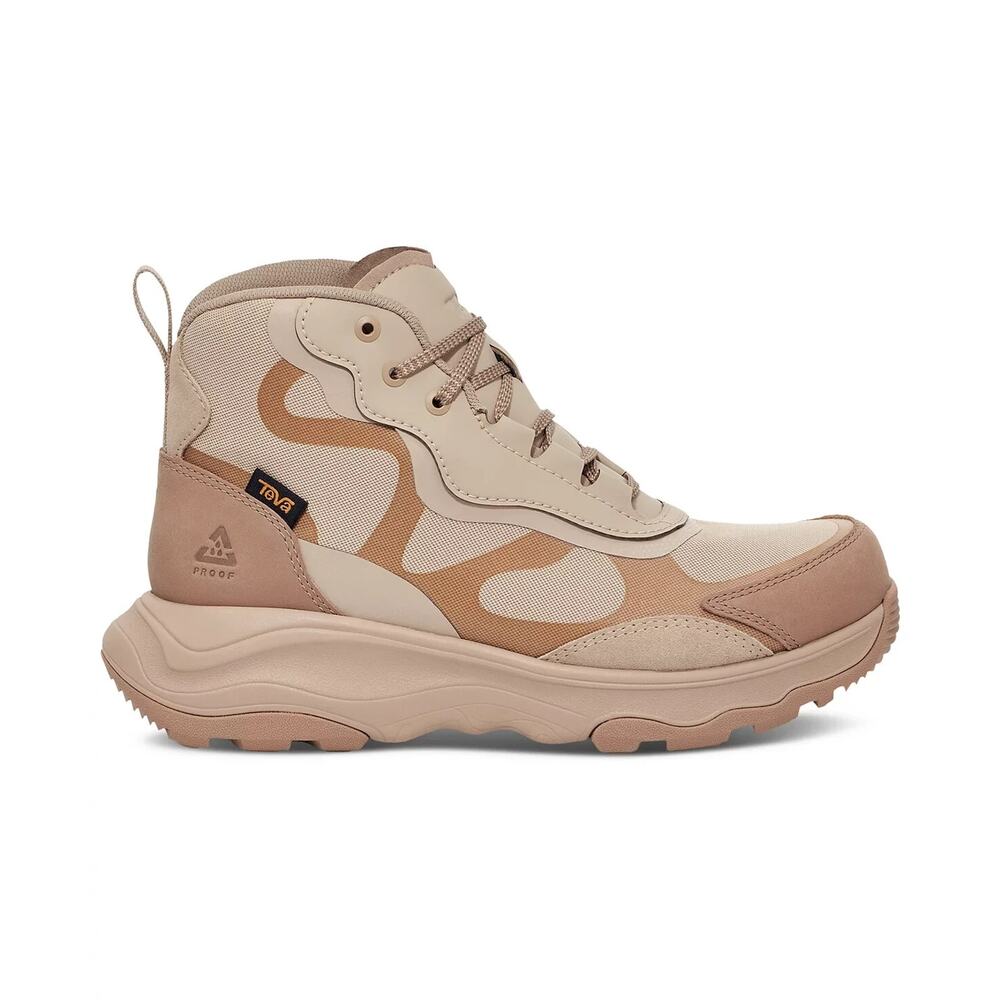 Teva Women's Geotrecca RP Lace-Up Hiker Boots, Sesame/Sand Dune Size 8M